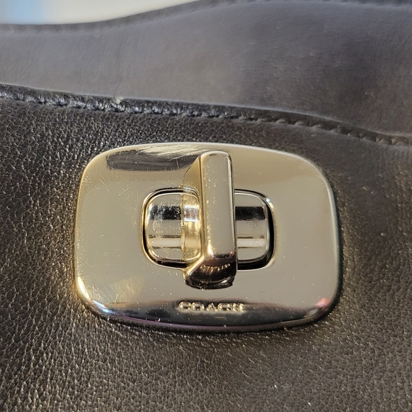 Coach handbag Leather, Black - Vintage Retail - Picture 9 of 15